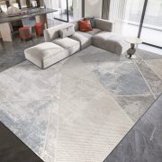 High-End Living Room Rug - Anti-Slip & Easy-Clean Carpet for Villa & Apartment Bedside - Image 2
