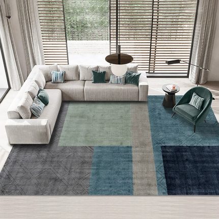 Multi-Purpose Home Carpet - Easy-Care Coffee Table & Bedside Floor Mat for Bedroom